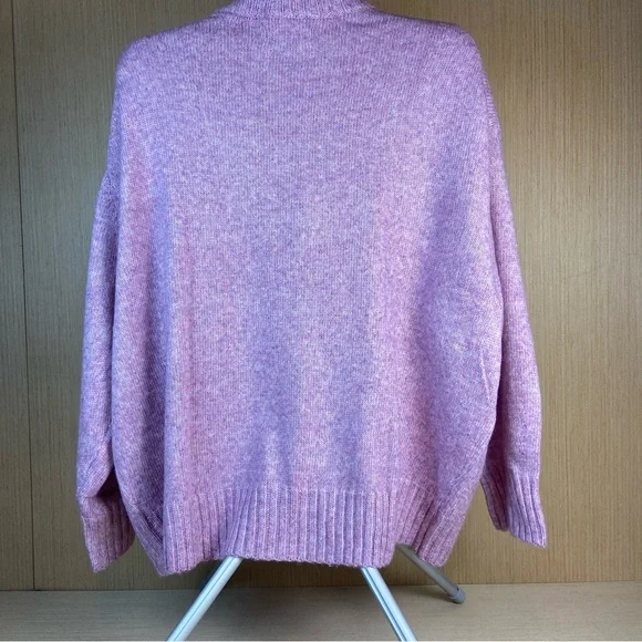 Sonoma Women’s Mauve Pink Knit Sweater Crewneck XXL - Picture 2 of 11